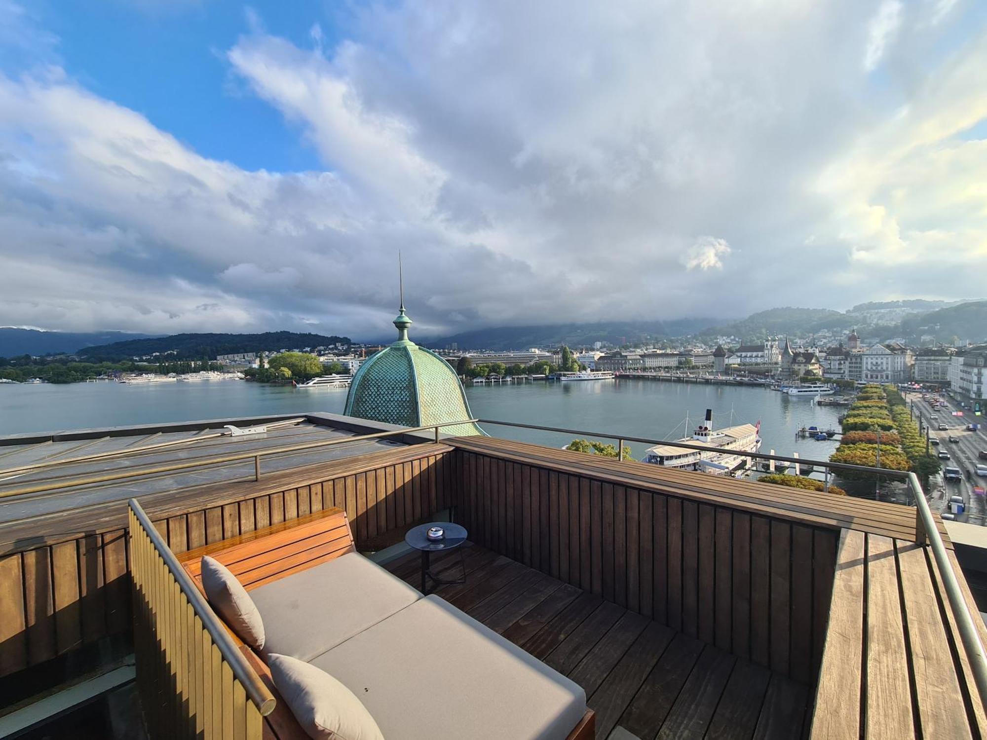 Lucerne Lake View Apartments Kültér fotó