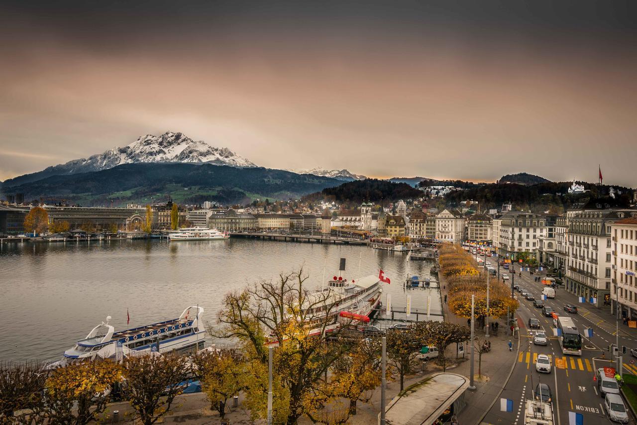 Lucerne Lake View Apartments Kültér fotó