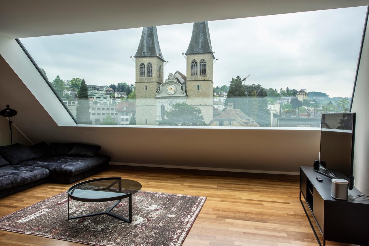 Lucerne Lake View Apartments Kültér fotó