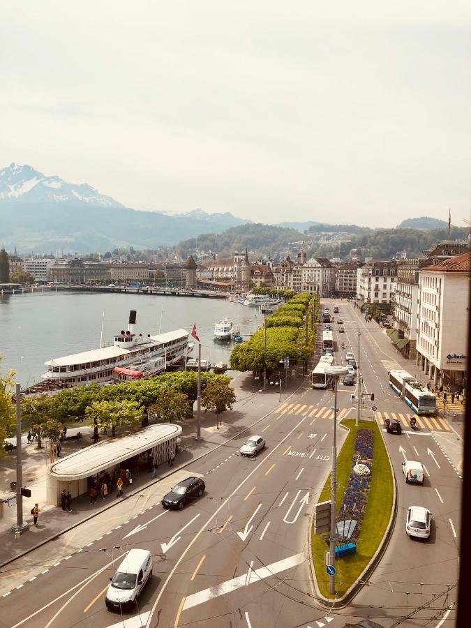 Lucerne Lake View Apartments Kültér fotó
