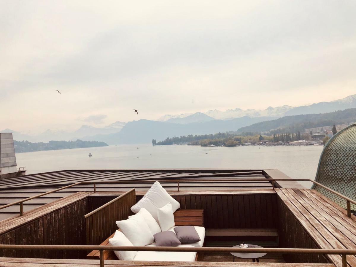 Lucerne Lake View Apartments Kültér fotó